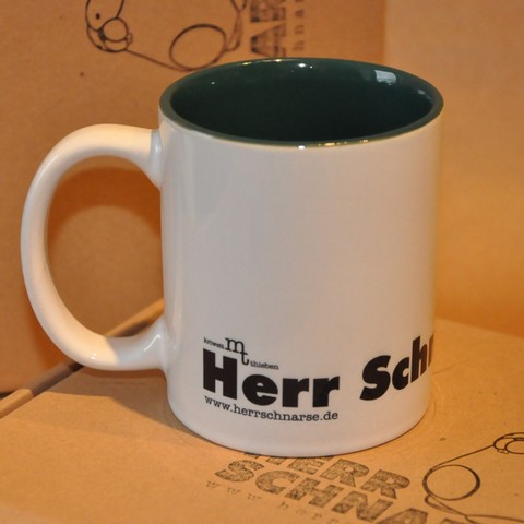 sch�ne schnarse-original-bechertasse, schnarsefarbend