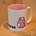 sch�ne schnarse-original-bechertasse, rosa